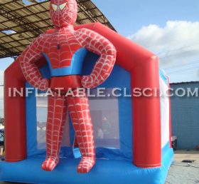 T2-2742 Spider-Man Super Hero Oppblåsbar trampoline