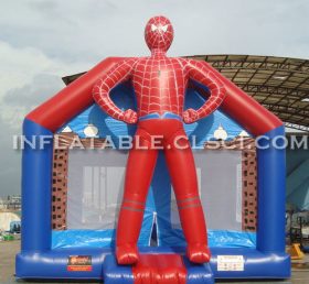 T2-2813 Spider-Man Super Hero Oppblåsbar trampoline