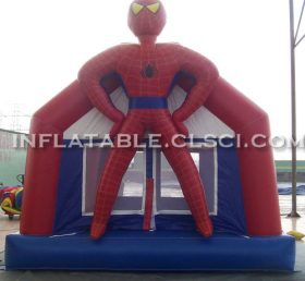 T2-2814 Spider-Man Super Hero Oppblåsbar trampoline