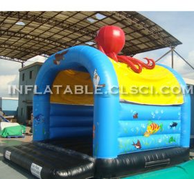T2-2823 Blekksprut oppblåsbar trampolin