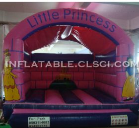T2-2864 Prinsesse oppblåsbar trampolin