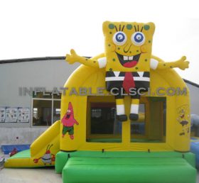 T2-3054 SpongeBob Hopping Castle