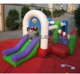T2-3069 Oppblåsbar trampolin for barn og voksne