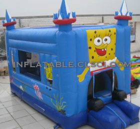 T2-3099 SpongeBob Hopping Castle