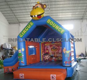 T2-3103 Monkey oppblåsbar trampolin