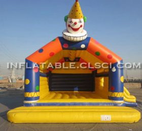 T2-370 Clown oppblåsbar trampolin