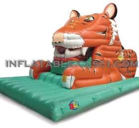 T2-415 Tiger oppblåsbar trampolin