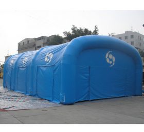 Tent1-292 Blå oppblåsbart telt