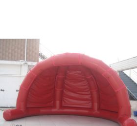 Tent1-325 Rød utendørs oppblåsbart telt