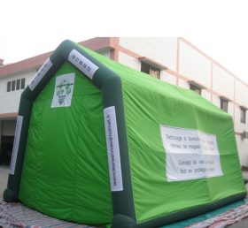 Tent1-332 Grønt oppblåsbart telt