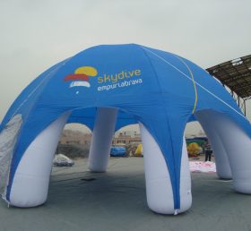 Tent1-367 Reklame kuppel oppblåsbart telt