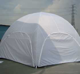 Tent1-405 23-fots oppblåsbart hvitt edderkopptelt