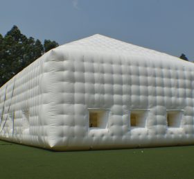 Tent1-457 Giant hvitt slitesterkt oppblåsbart telt