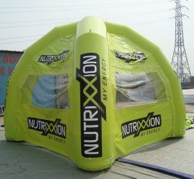 Tent1-437 Gul oppblåsbart telt
