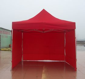 F1-32 Kommersiell folding rødt telt