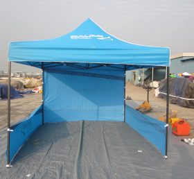 F1-5 Kommersiell blå folding telt