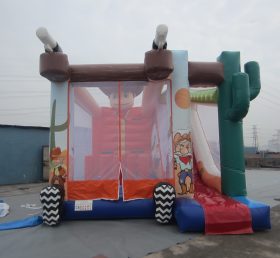 T2-3308 Western Cowboy Inflated Castle