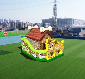 T6-443 Farmhouse Giant Oppblåsbare Children's Amusement Park Game