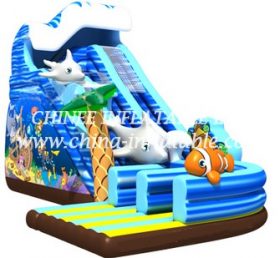 T8-1504 Undersea World Inflation Slide Children's Giant Slide