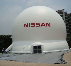 Tent1-498 Giant utendørs oppblåsbart telt