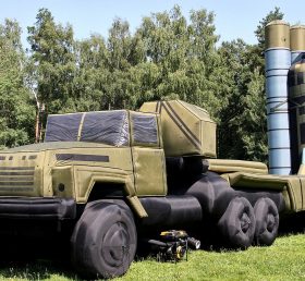 SI1-004 Giant oppblåsbar militær missil tank agn militær trening oppblåsbar kjøretøy modell
