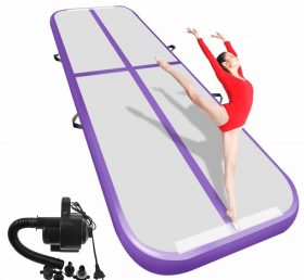 AT1-052 Oppblåsbar gymnastikk luftpute tumbling luftpute gulv trampolin elektrisk luftpute hjemme/trening/cheerleading/strand