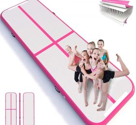 AT1-069 Oppblåsbare gymnastikk luftpute rullende luftpute gulv trampoline hjemme/trening/cheerleading/strand