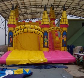 IC1-002 Voksen barn oppblåsbar slott trampoline