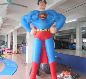 Cartoon2-081 Superman superhelte oppblåsbar tegneserie