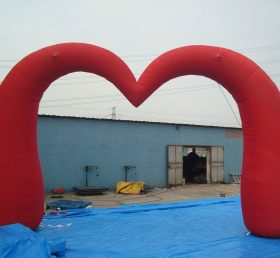 Arch1-240 Hjerteformet oppblåsbar bue