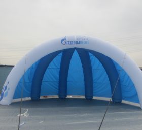 tent1-326 Blå oppblåsbart telt av høy kvalitet