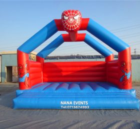 T2-1510 Spider-Man Super Hero Oppblåsbar trampoline