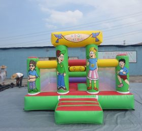 T2-3243 Små barn og Amp juvenil oppblåsbar trampoline