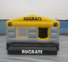 T2-5004 Rugrats oppblåsbar trampoline