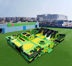 GF2-062 Oppblåsbar park hopper elastisk barriere oppblåsbar utendørs lekeplass