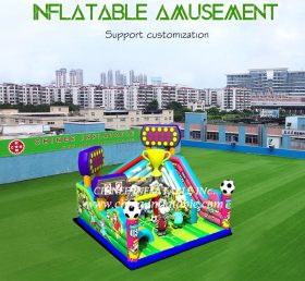 T6-482 Sportsstil gigantisk oppblåsbar fornøyelsespark oppblåsbar elastisk leketøy
