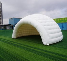 Tent1-4224 Hvit oppblåsbar kuppeltelt