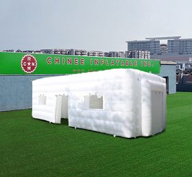 Tent1-4258 Hvit utendørs holdbar oppblåsbar kube telt