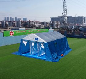 Tent1-4366 Blå medisinsk telt