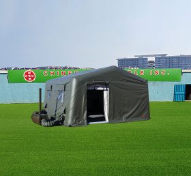 Tent1-4411 Kommersiell svart militær telt