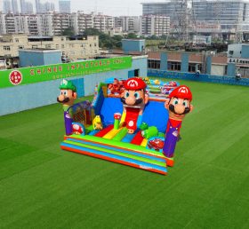 T6-827 Super Mario Oppblåsbare slott