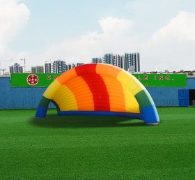 Tent1-4530 Oppblåsbare regnbuebukt telt
