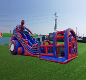 T6-1117 Spiderman oppblåsbar temapark
